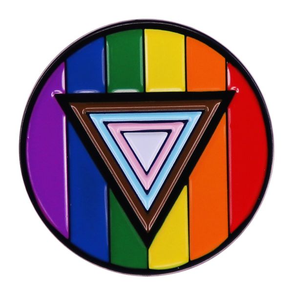 rainbow safe space progress pride flag enamel pin lgbtq poc transgender badge backpack decoration jewelry, Blue
rainbow safe space progress pride flag enamel pin lgbtq poc transgender badge backpack decoration jewelry, Blue