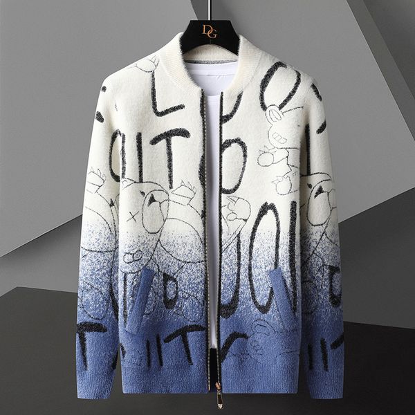 men's sweaters luxury brand designer jacquard weave mink cardigan men's autumn and winter personalized zipper keep warm thick swea, White;black
men's sweaters luxury brand designer jacquard weave mink cardigan men's autumn and winter personalized zipper keep warm thick swea, White;black