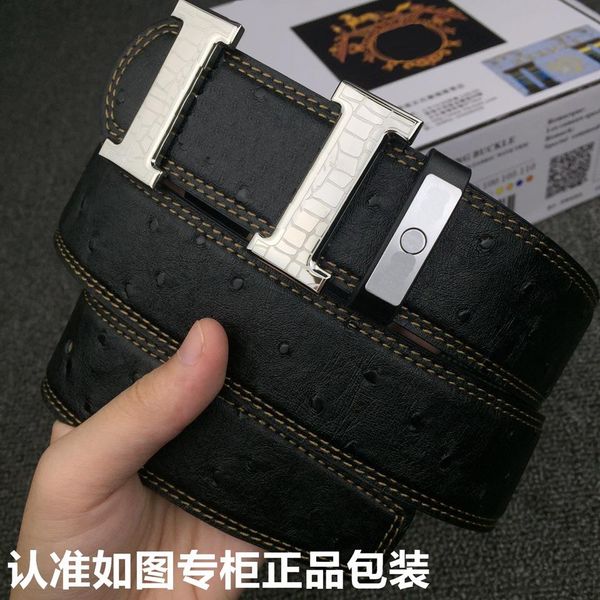 luxurys designers mens h leather belts for womens fashion brand casual waistbands 24k pure steel buckle cowskin belt ladies ceinture girdle, Black;brown
luxurys designers mens h leather belts for womens fashion brand casual waistbands 24k pure steel buckle cowskin belt ladies ceinture girdle, Black;brown