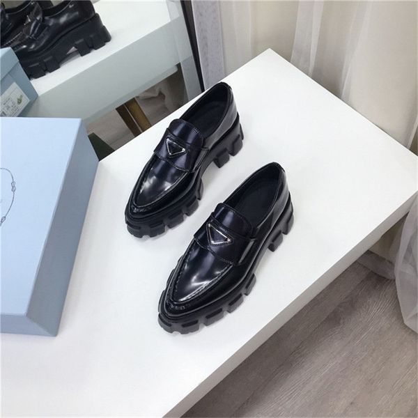 designer luxury women casual shoes chocolate monolith pointy brushed leather loafers shoes with original box, Black
designer luxury women casual shoes chocolate monolith pointy brushed leather loafers shoes with original box, Black