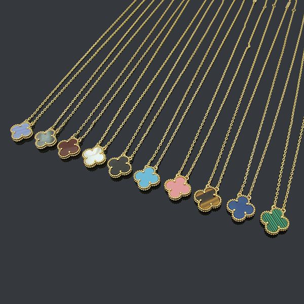 vans clovers necklace designer brand luxury necklace single flower four-leaf clover cleef shell necklaces women fashion 18k gold titanium st, Silver
vans clovers necklace designer brand luxury necklace single flower four-leaf clover cleef shell necklaces women fashion 18k gold titanium st, Silver
