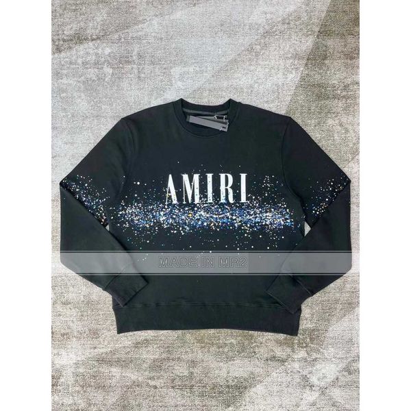 men hoody fashion amri hoodie designer cotton ready stock style splash ink diamond printed pure round neck sweatshirt long sleeve fabric, Black
men hoody fashion amri hoodie designer cotton ready stock style splash ink diamond printed pure round neck sweatshirt long sleeve fabric, Black