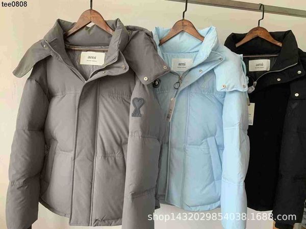 winter 2022 designer amis paris short bread coat thickened warm hooded down winter outdoor leisure sports down jacket winter necessities, Black
winter 2022 designer amis paris short bread coat thickened warm hooded down winter outdoor leisure sports down jacket winter necessities, Black