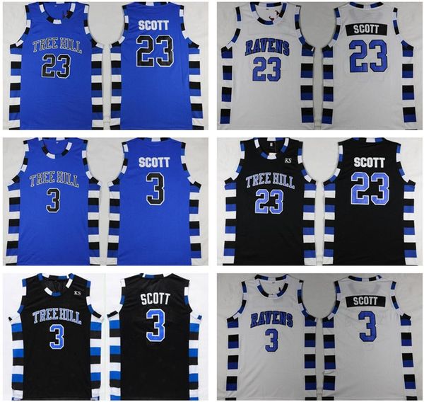 ncaa one tree hill ravens basketball jersey brother movie 3 lucas 23 nathan scott black white blue, Black;red
ncaa one tree hill ravens basketball jersey brother movie 3 lucas 23 nathan scott black white blue, Black;red