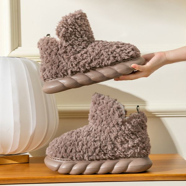 boots warm winter woman fashion furry ladies snow for outside wear concise design high platform women's cotton shoes 221115, Black
boots warm winter woman fashion furry ladies snow for outside wear concise design high platform women's cotton shoes 221115, Black