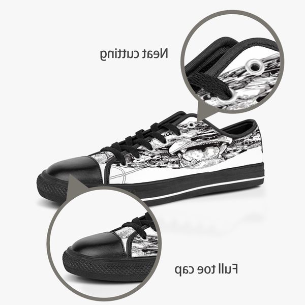 men women diy custom shoes low canvas skateboard sneakers triple black customization uv printing sports sneakers danta 149-3
men women diy custom shoes low canvas skateboard sneakers triple black customization uv printing sports sneakers danta 149-3