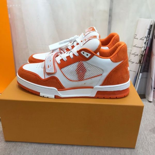 designer fashion trainer sneaker intage casual shoes virgils alligator-embossed black grey brown white green calf leather french ablohs mens, Red;white 
designer fashion trainer sneaker intage casual shoes virgils alligator-embossed black grey brown white green calf leather french ablohs mens, Red;white