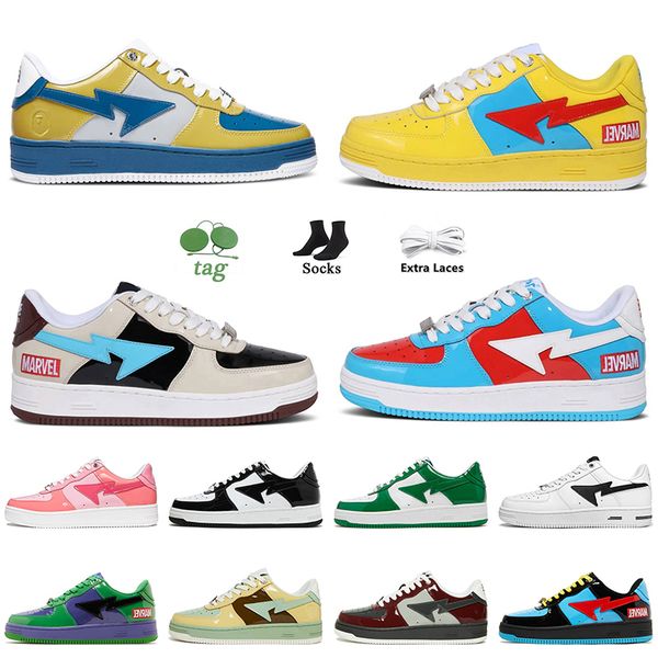 women mens sk8 low running shoes fashion designer quality bapestas captain rocket abc color camo combo pink yellow black brown green sports
women mens sk8 low running shoes fashion designer quality bapestas captain rocket abc color camo combo pink yellow black brown green sports