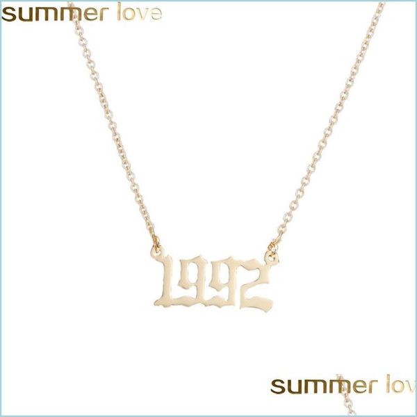 pendant necklaces stainless steel year number necklace personalized birth initial necklaces pendants for women girls birthday gifts dhvza, Silver
pendant necklaces stainless steel year number necklace personalized birth initial necklaces pendants for women girls birthday gifts dhvza, Silver