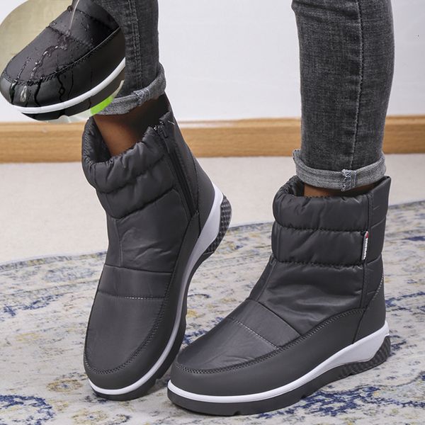 boots lucyever thicken warm waterproof snow women long plush platform ankle boot woman winter non slip cotton padded shoes 221115, Black
boots lucyever thicken warm waterproof snow women long plush platform ankle boot woman winter non slip cotton padded shoes 221115, Black