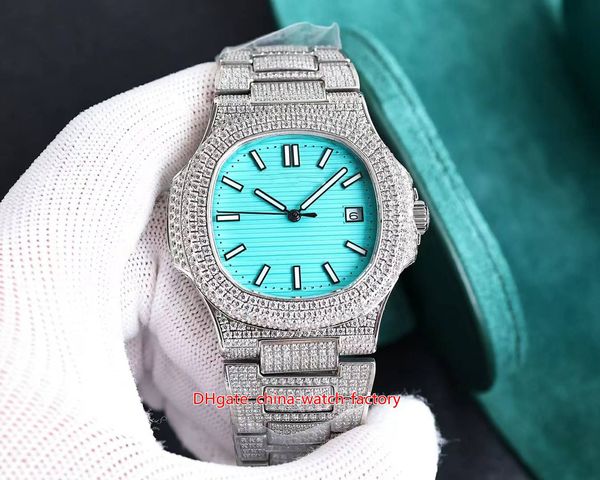4 style zy factory mens watch 40.5mm nautilus 5719 5711 full diamond bezel bracelet sapphire watches cal.324sc movement mechanical automatic, Slivery;brown
4 style zy factory mens watch 40.5mm nautilus 5719 5711 full diamond bezel bracelet sapphire watches cal.324sc movement mechanical automatic, Slivery;brown
