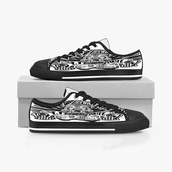 men women diy custom shoes low canvas skateboard sneakers triple black customization uv printing sports sneakers kele 52
men women diy custom shoes low canvas skateboard sneakers triple black customization uv printing sports sneakers kele 52