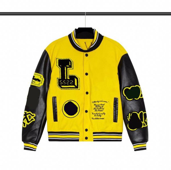22ss men women designers jackets back animal jacquard fabric baseball cloth stand collar embroidery letter print streetwear long sleeve luxu, Black;brown
22ss men women designers jackets back animal jacquard fabric baseball cloth stand collar embroidery letter print streetwear long sleeve luxu, Black;brown