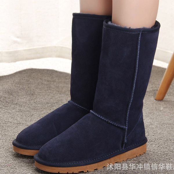 wgg5815 classica style high shaft womens snow boots winter fashion style warm stable shoes eur35-41, Black
wgg5815 classica style high shaft womens snow boots winter fashion style warm stable shoes eur35-41, Black