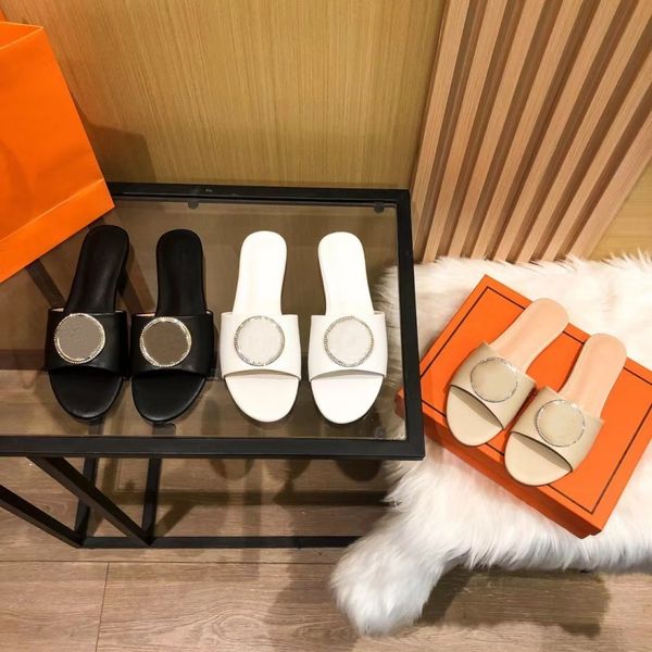 new fashionable women's slippers designer sandals genuine leather drill buckle beach shoes flat bottom candy slip on rubber outdoor fli, Black
new fashionable women's slippers designer sandals genuine leather drill buckle beach shoes flat bottom candy slip on rubber outdoor fli, Black