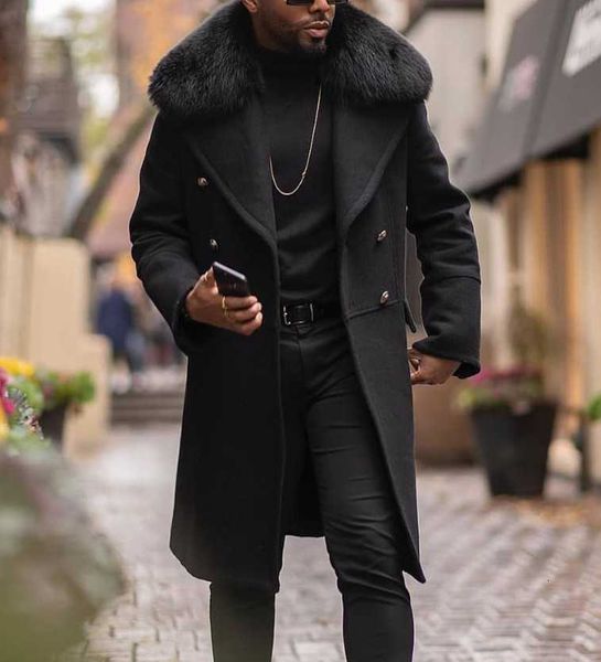 designer men wool trench coat faux fur collar fashion winter business long thick slim fit overcoat jacket parka mens clothing plus size 4xl, Tan;black
designer men wool trench coat faux fur collar fashion winter business long thick slim fit overcoat jacket parka mens clothing plus size 4xl, Tan;black