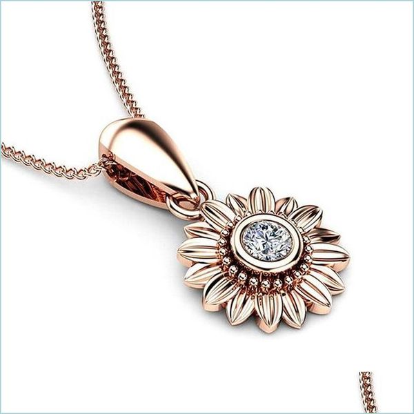 pendant necklaces diamond flower daisy pendant necklace rose gold chain women fashion jewelry drop delivery necklaces pendants dhqlo, Silver
pendant necklaces diamond flower daisy pendant necklace rose gold chain women fashion jewelry drop delivery necklaces pendants dhqlo, Silver
