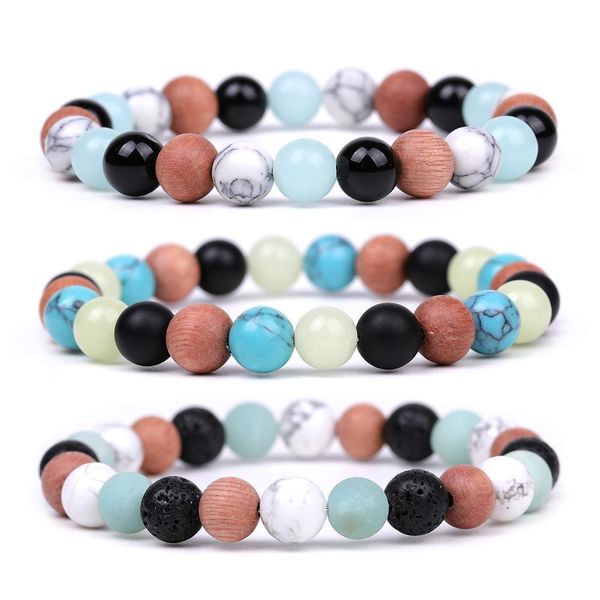 beaded luminous glow in the dark natural stone bead bracelet colorf gemstone howlite lava bracelets for men women fashion jewelry dr dhfl2, Black
beaded luminous glow in the dark natural stone bead bracelet colorf gemstone howlite lava bracelets for men women fashion jewelry dr dhfl2, Black