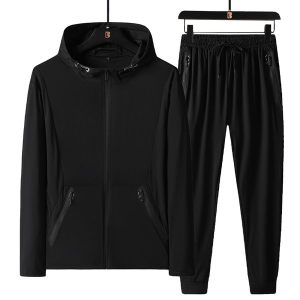 men's tracksuits high elasticity breathable men clothing mens hoodie trousers shorts suit solid twopiece suit mens clothes xxxxxl 22111, Gray
men's tracksuits high elasticity breathable men clothing mens hoodie trousers shorts suit solid twopiece suit mens clothes xxxxxl 22111, Gray