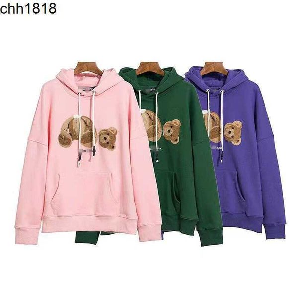 tide brand palmangel decapitated bear plush hoodie men's and women's loose hoodie tide coat, Black
tide brand palmangel decapitated bear plush hoodie men's and women's loose hoodie tide coat, Black