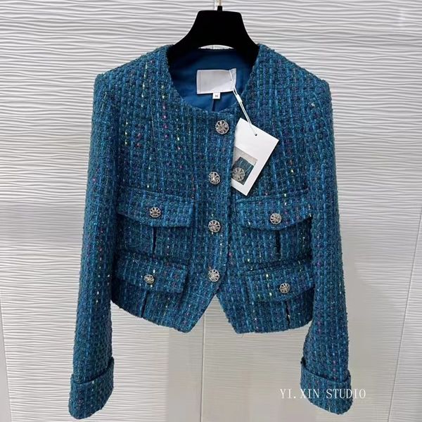 chan home new women's brand jacket ootd designer fashion high-end autumn winter classic logo tweed coat overcoat leisure spring coats c, Black;brown
chan home new women's brand jacket ootd designer fashion high-end autumn winter classic logo tweed coat overcoat leisure spring coats c, Black;brown