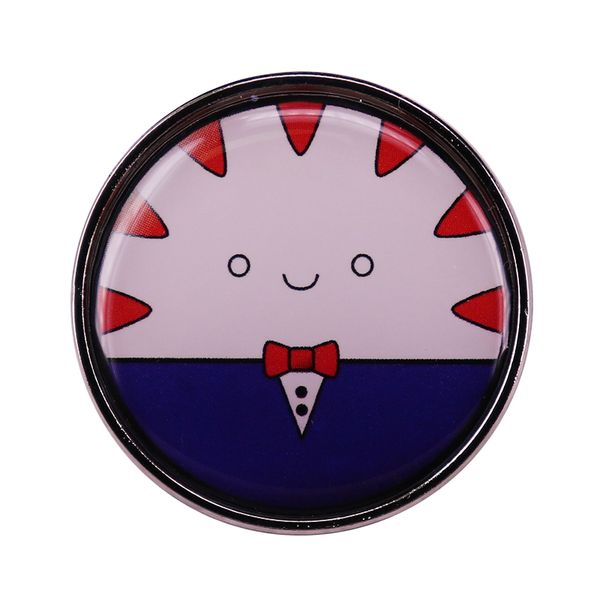 adventure x time - peppermint butler pin cute cartoon button brooch, Blue
adventure x time - peppermint butler pin cute cartoon button brooch, Blue