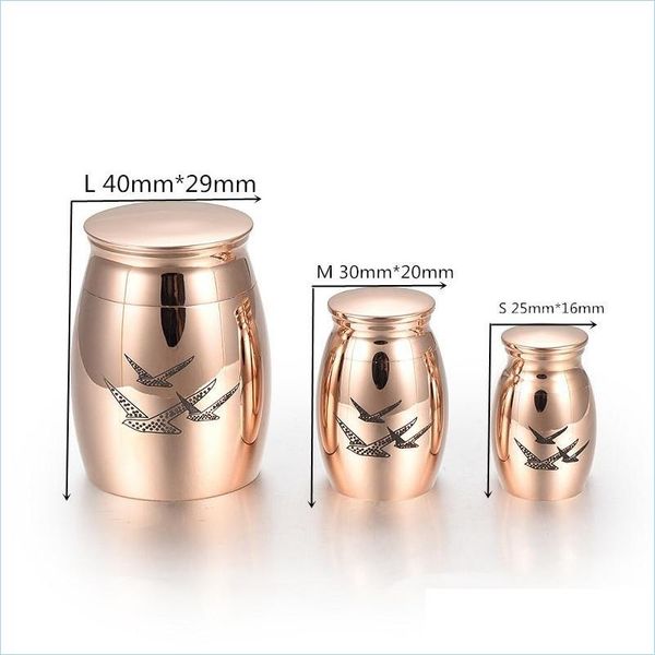 chains iju013 stainless steel with swallow pattern jar keepsake for ashes custom engraved cremation urn pets drop delivery 2021 jewe dhnxt, Silver
chains iju013 stainless steel with swallow pattern jar keepsake for ashes custom engraved cremation urn pets drop delivery 2021 jewe dhnxt, Silver