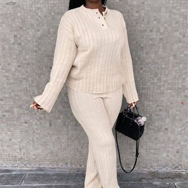 womens two piece pants knit fall outfits rib cotton pullover high waist wide leg pant straight trouser 2 sets homewear casual autumn 221115, White
womens two piece pants knit fall outfits rib cotton pullover high waist wide leg pant straight trouser 2 sets homewear casual autumn 221115, White