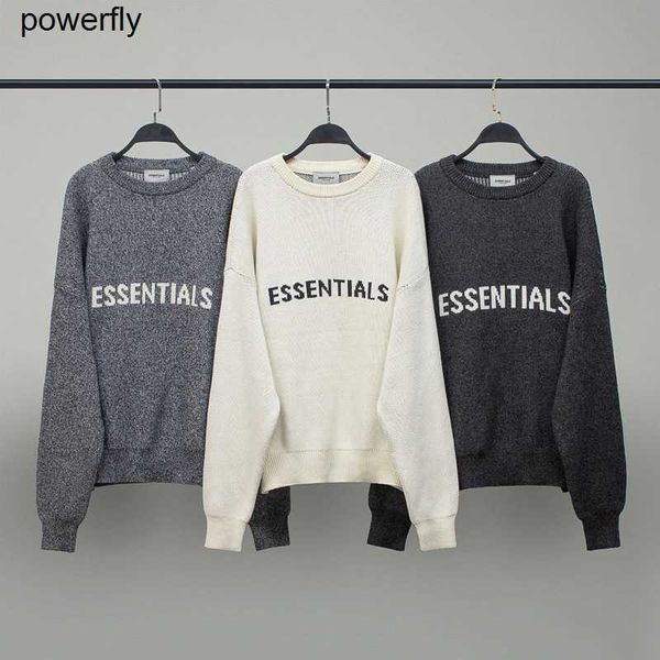 men's sweaters designer essential crew neck pullover loose men's fashion streetwear sweater, White;black
men's sweaters designer essential crew neck pullover loose men's fashion streetwear sweater, White;black