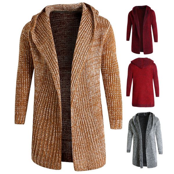 men's sweaters hooded cardigan men chunky string sweater coat men long cardigan sweater hoodie autumn winter warm knitted coats pure co, White;black
men's sweaters hooded cardigan men chunky string sweater coat men long cardigan sweater hoodie autumn winter warm knitted coats pure co, White;black