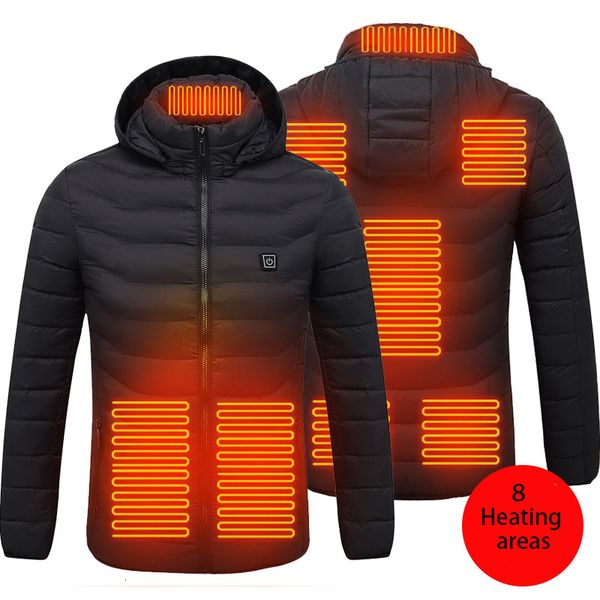 men's jackets men's 8 areas heatin jacket usb winter outdoor electric heated jackets warm sprots thermal coat clothing heatable co, Black;brown
men's jackets men's 8 areas heatin jacket usb winter outdoor electric heated jackets warm sprots thermal coat clothing heatable co, Black;brown