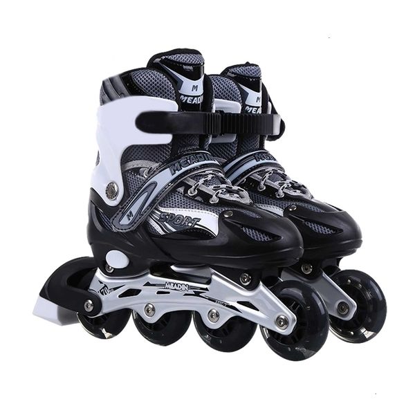 Image of Inline Roller Skates Speed Shoes Hockey Sneakers s Children With Light Up Wheels Drop 221116