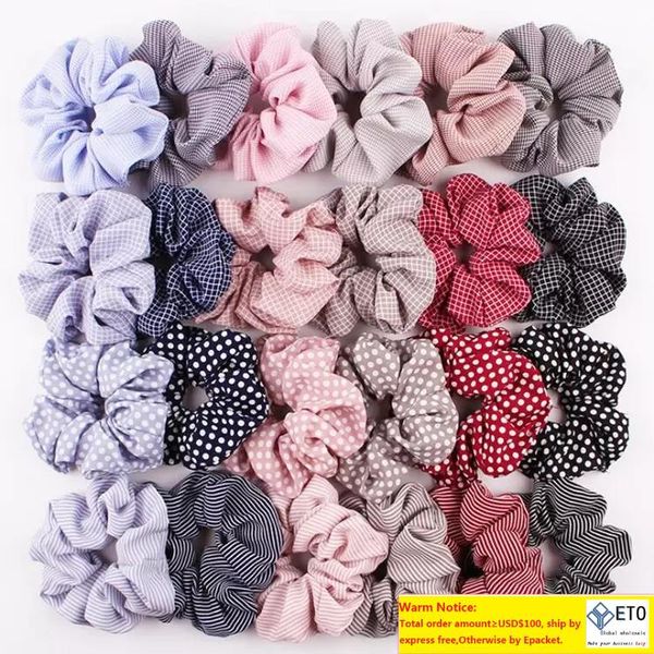scrunchies headwear large intestine ties ropes elastic stripe hairbands girls ponytail holder trendy accessories wholesale fj633
scrunchies headwear large intestine ties ropes elastic stripe hairbands girls ponytail holder trendy accessories wholesale fj633