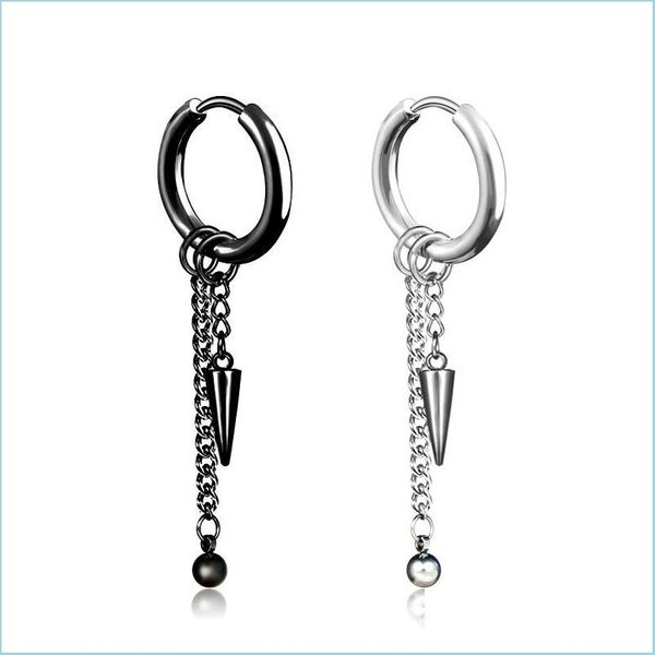 dangle chandelier stainless steel clip on earrings black cone chain tassel dangle hoop ear rings cuff for women men fashion jewelr dhb7y, Silver
dangle chandelier stainless steel clip on earrings black cone chain tassel dangle hoop ear rings cuff for women men fashion jewelr dhb7y, Silver