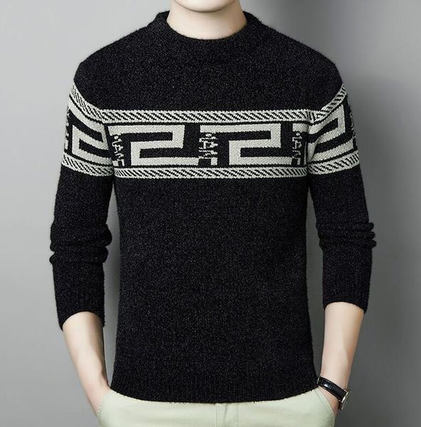 designer half turtleneck sweater men pullover warm autumn winter mens chest geometric pattern thickened velvet slim sweatshirt luxury knitte, White;black
designer half turtleneck sweater men pullover warm autumn winter mens chest geometric pattern thickened velvet slim sweatshirt luxury knitte, White;black