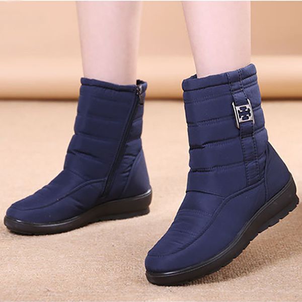 boots winter women snow warm wedge heel ankle for woman shoes platform waterproof botas mujer female 221116, Black
boots winter women snow warm wedge heel ankle for woman shoes platform waterproof botas mujer female 221116, Black