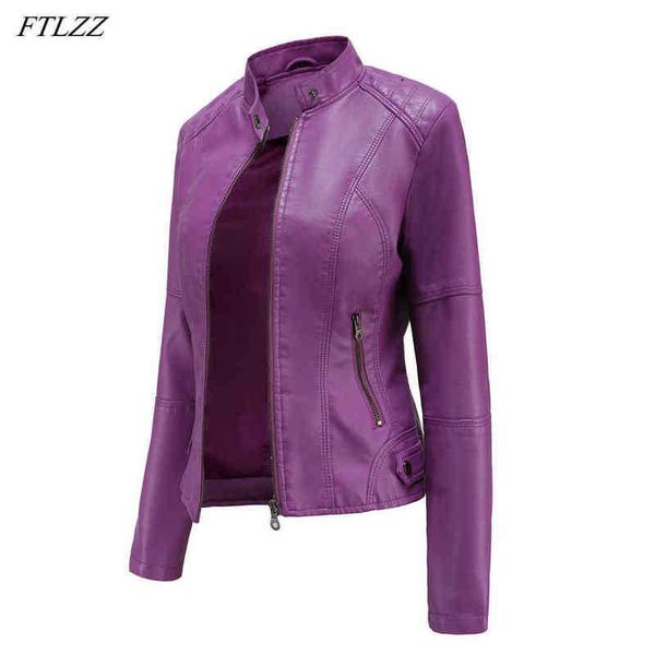 ftlzz spring autumn faux leather jacket women high street slim pu leather jacket locomotive style parker routine biker outerwear j220727, Black
ftlzz spring autumn faux leather jacket women high street slim pu leather jacket locomotive style parker routine biker outerwear j220727, Black