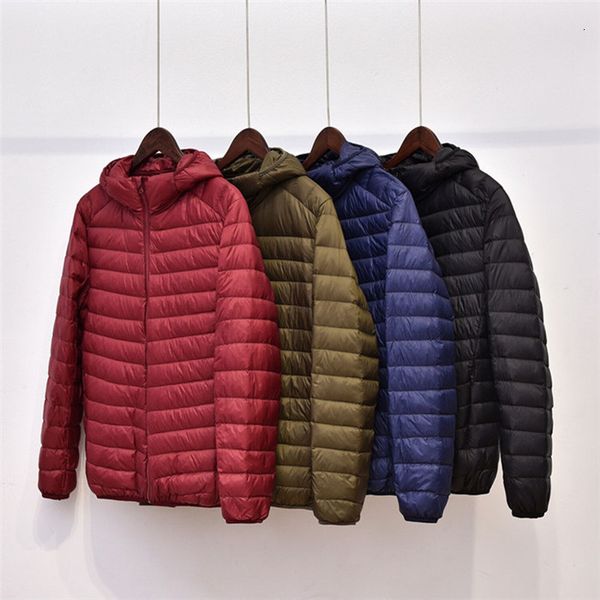 men's down parkas men hooded wihite duck down jacket warm jacket line portable package men pack jacket thin and light mens down coat 05, Black
men's down parkas men hooded wihite duck down jacket warm jacket line portable package men pack jacket thin and light mens down coat 05, Black
