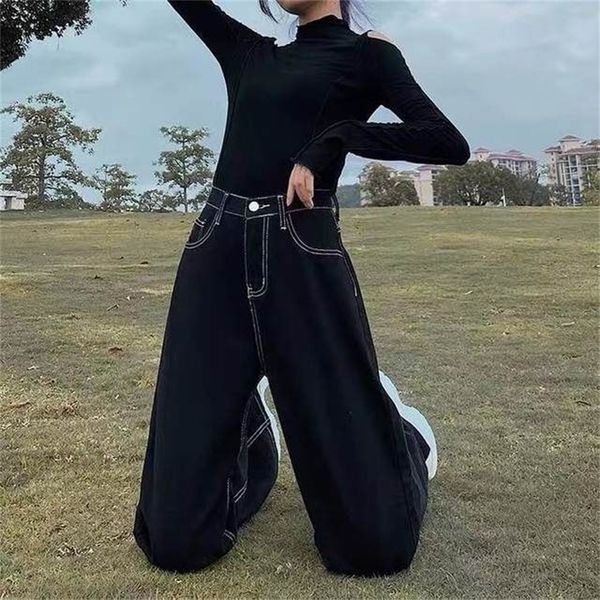 womens jeans vintage high waist black jeans women korean version of ins loose and thin wideleg pants college style wild straightleg 221115, Blue
womens jeans vintage high waist black jeans women korean version of ins loose and thin wideleg pants college style wild straightleg 221115, Blue