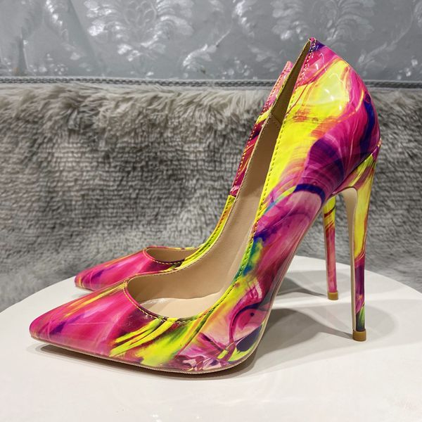 floral print women shoes designer red bottom colorful pointy toe high heel shoe 80 100 120 spanish style red soled stiletto pumps plus size, Black
floral print women shoes designer red bottom colorful pointy toe high heel shoe 80 100 120 spanish style red soled stiletto pumps plus size, Black
