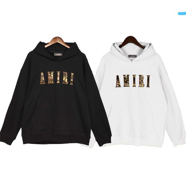 men hoody fashion amri hoodie designer cotton camouflage patch leather embroidery hooded long sleeve loose sweater autumn winter casual swea, Black
men hoody fashion amri hoodie designer cotton camouflage patch leather embroidery hooded long sleeve loose sweater autumn winter casual swea, Black