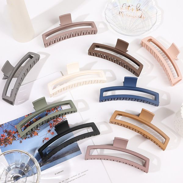 vintage frosted hair claws women square hollow geometric clamps hair clips matte ponytail clip hairpin barrette hair accessories, Slivery;golden
vintage frosted hair claws women square hollow geometric clamps hair clips matte ponytail clip hairpin barrette hair accessories, Slivery;golden