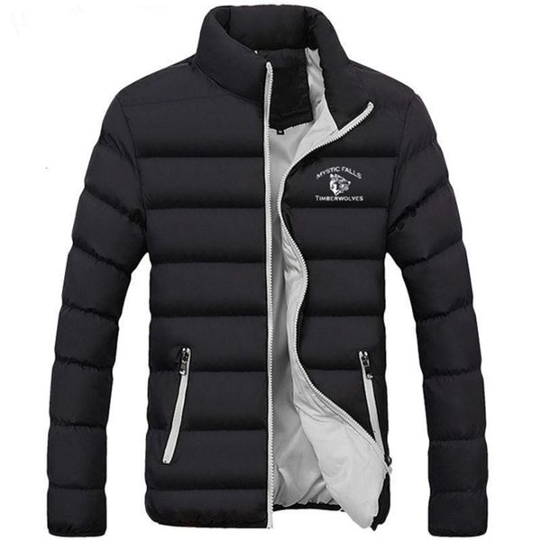 mens down parkas winter fashion mens solid color plus size down jacket cotton stand collar baseball warm 220923, Black
mens down parkas winter fashion mens solid color plus size down jacket cotton stand collar baseball warm 220923, Black