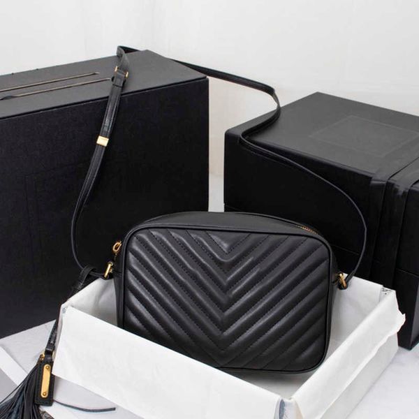 luxurys designers bag woman camera bags black cow skin women handbags classical lady shoulder bag crossbody purse with box
luxurys designers bag woman camera bags black cow skin women handbags classical lady shoulder bag crossbody purse with box
