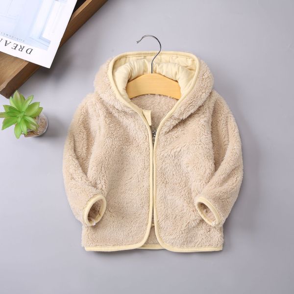 Others Apparel Thick hooded top for boys and girls baby coat spring and autumn children's coral velvet
Others Apparel Thick hooded top for boys and girls baby coat spring and autumn children's coral velvet