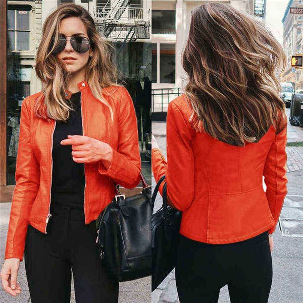 cropped jackets spring autumn women short pu leather clothing solid vest jacket zippers expansion 2021 blouson feminina j220727, Black
cropped jackets spring autumn women short pu leather clothing solid vest jacket zippers expansion 2021 blouson feminina j220727, Black