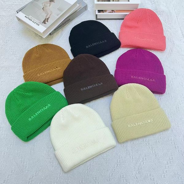 autumn and winter women designer beanie wool knitting warm bonnet lovers fashion candy color letter three-dimensional printing beanies, Blue;gray
autumn and winter women designer beanie wool knitting warm bonnet lovers fashion candy color letter three-dimensional printing beanies, Blue;gray