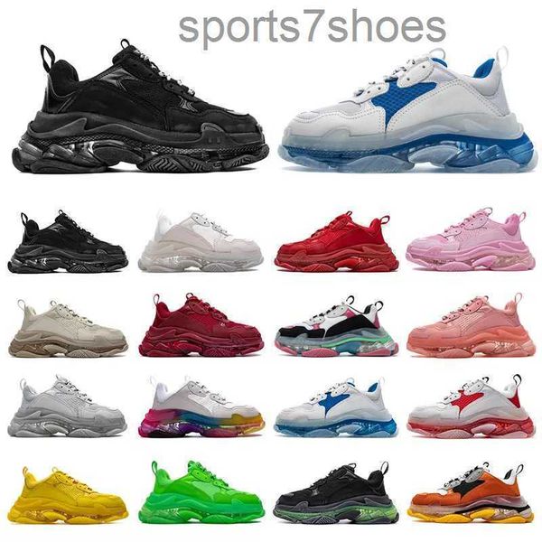 triple s men women 17fw triple s dad casual shoes sneaker clear bubble bottom black red pink green yellow grey multi color old grandpa train
triple s men women 17fw triple s dad casual shoes sneaker clear bubble bottom black red pink green yellow grey multi color old grandpa train