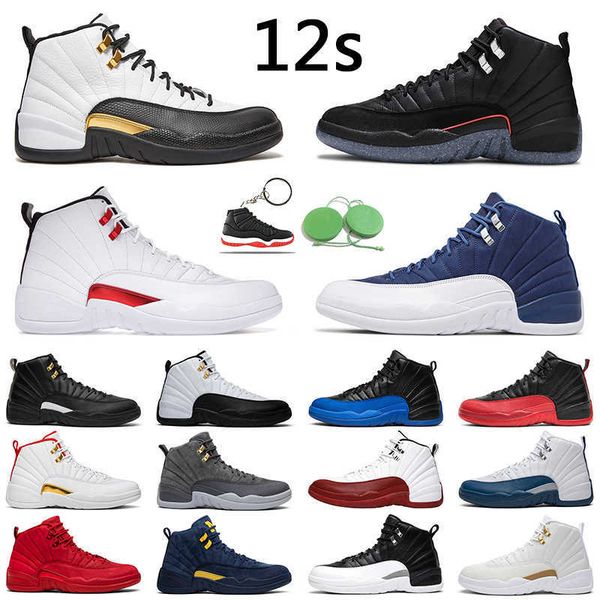 12s royalty basketball shoes jumpman 12 mens utility grind twist reverse flu game university gold the master mens trainer, Black
12s royalty basketball shoes jumpman 12 mens utility grind twist reverse flu game university gold the master mens trainer, Black