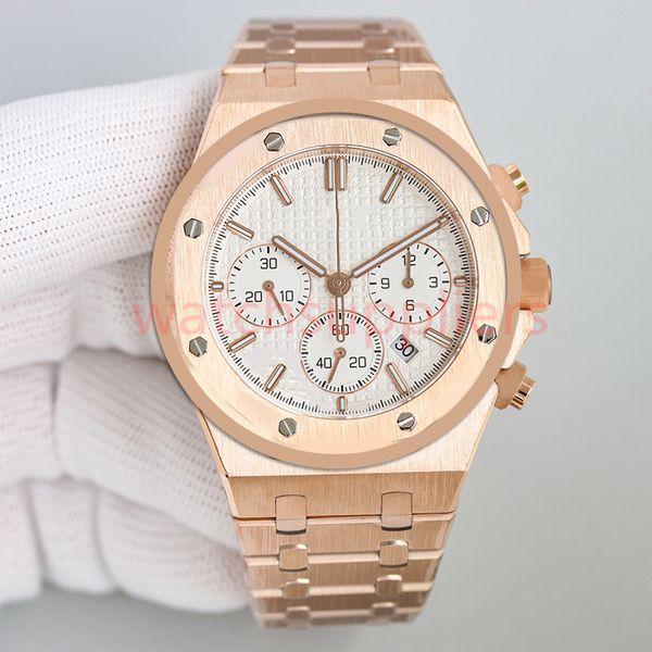 designer a gold mens watch super long quartz watch 41mm stainless steel strap luminous sapphire mirror luxury gift montre de luxe wristwatch, Slivery;brown
designer a gold mens watch super long quartz watch 41mm stainless steel strap luminous sapphire mirror luxury gift montre de luxe wristwatch, Slivery;brown